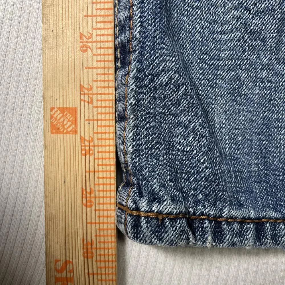Ariat M4 Jeans Mens 36x30 Blue Medium Wash Relaxed Bootcut Low Rise Denim
